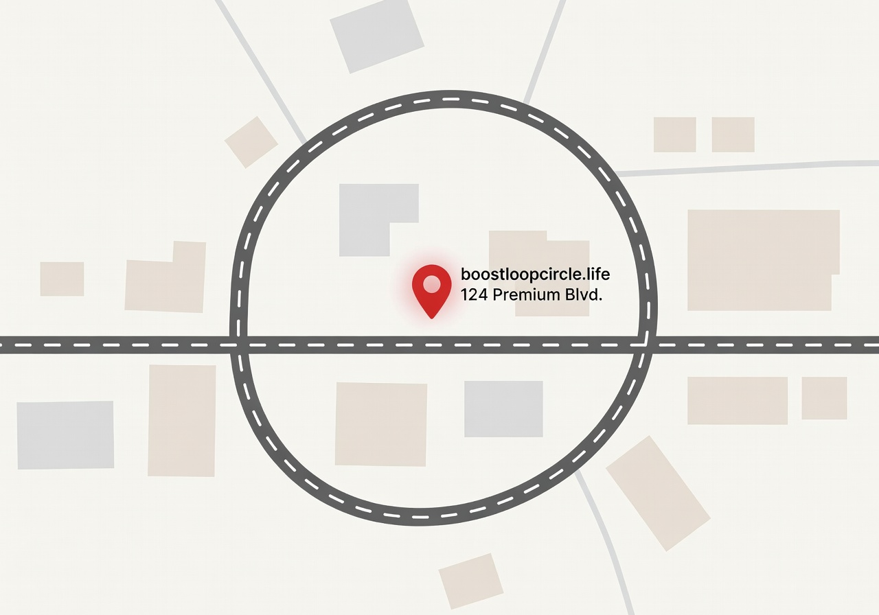 Map showing location of boostloopcircle.life restaurant at 124 Premium Blvd