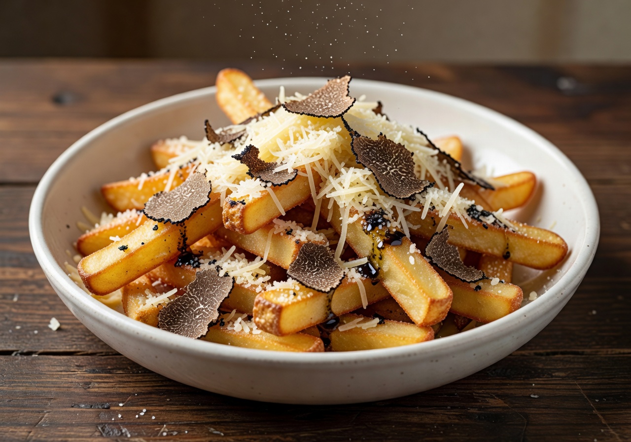 Truffle parmesan gourmet fries